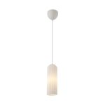 Nordlux Miella Luce Pendente Vetro Bianca | Adatto per 1x E27
