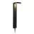 Nordlux Solar Illuminazione da giardino Rica Il Giro Acciaio Inossidabile Nero 4.5W 400lm - 830 Luce Calda -  | Sensore di Movimento e Luce