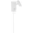 Nordlux LED Luce Da Parete Omari Bianca 3.2W 320lm 41D - 827 Bianco Molto Caldo | Dimmerabile - Inclinabile