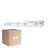 Confezione Multipack 4x Ledvance Stagna LED Stagna Value 40W 4800lm - 840 Bianco Freddo | 120cm 