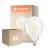 Confezione Multipack 6x Ledvance  Classic LED E27 Globe Filamento Ghiaccio 11W 1521lm - 827 Bianco Molto Caldo | Sostitutiva 100W