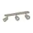 Eglo Luce da soffitto Camaldoli Acciaio Levigato | IP20 - Adatto per 3x GU10 