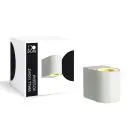 D'Lite Luce Da Parete Vossem Aluminium Bianca| IP54 - Adatto Per 1x GU10 
