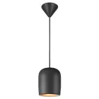 Nordlux Notti Luce Pendente Metallo Nero | Adatto per E27