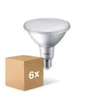 Confezione Multipack 6x Philips CorePro LED Bulbo Riflettore E27 PAR38 9W 750lm 25D - 927 Bianco Molto Caldo | Miglior Resa Cromatica - Sostitutiva 60W